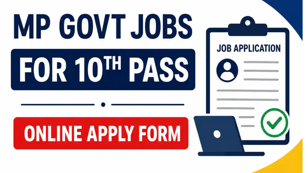 MP Govt Jobs for 10th Pass